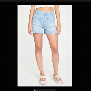 DAZE Siren Short Patch Pocket Shorts NWT